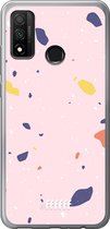 Huawei P Smart (2020) Hoesje Transparant TPU Case - Terrazzo N°8 #ffffff