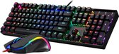 Redragon K551-BA RGB Gaming Set Muis & Toetsenbord | Gaming keyboard & Muis box RGB verlichting  - Black Friday - cadeau voor gamers