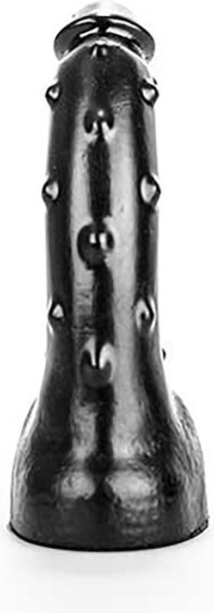 Bubble Toys - Pimpy - Anaal Dildo - Zwart - 3 maten Small