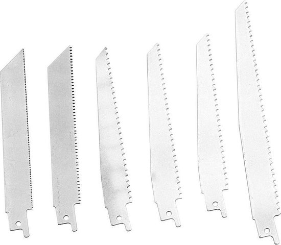  - Güde zaagbladenset voor hout en metaal - 6 stuks
