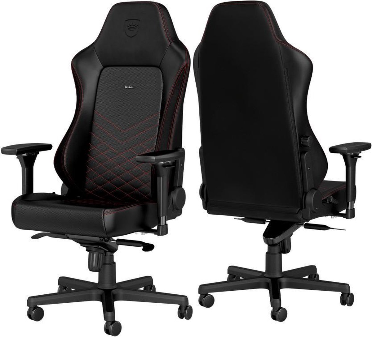 Noblechairs HERO Series Bureaustoel - Black/Red – foto 5