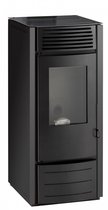 Marina 10Kw pelletkachel - Zwart - INCL Afstandsbediening