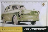Trabant AWZ wand- reclamebord 30x20cm