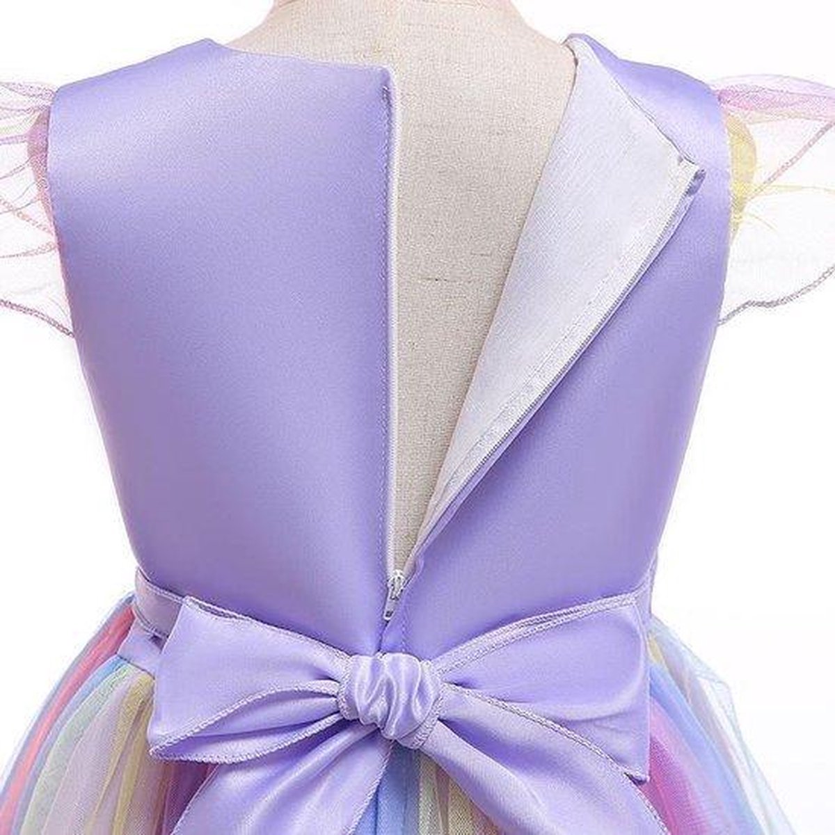 Unicorn - Robe Licorne - 116/122 (130) - Violet + Diadème Licorne - Jouets  Filles 