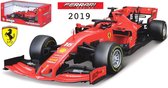 Ferrari Scuderia F1 #16 C. Leclerc Season Car 2019 1:18 rood