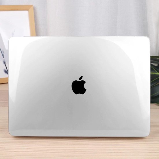 Hardcover Hoes - Geschikt voor Macbook Air 13.3 Inch A1932/A2179/A2337 - Transparant - AA Commerce
