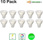 Led spot 5W 10 Pack  A+ Warm Wit GU10 Fitting 2700K niet dimbaar Vervangt 50W