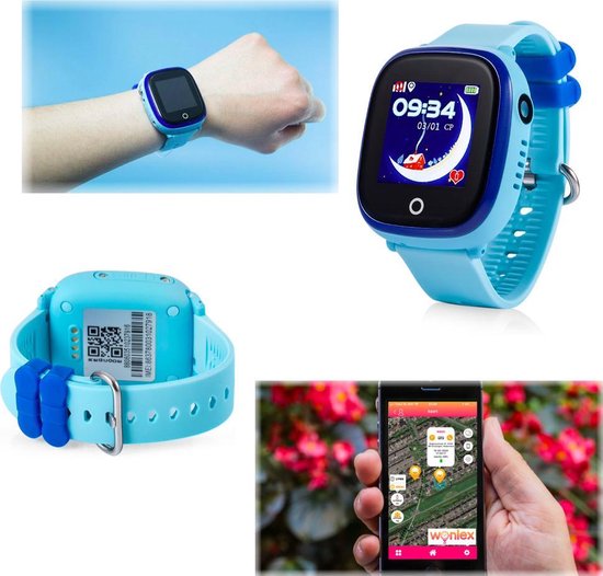 GPSHorlogeKids Wonlex GPS horloge kind smartwatch voor kinderen