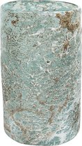 Vase Aya cylinder ice green glazen vaas 15 cm