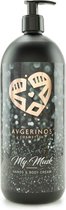 AVGERINOS HANDS AND BODY CREAM MY MUSK 1 LITER - BODY LOTION - HANDCREME - HUIDVERZORGING