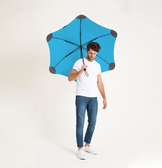 BLUNT Executive - Paraplu en Stormparaplu - Winddicht tot 115 km/u - Automatisch Open - Lichtgewicht en Duurzaam - Ø 138 cm - Blauw