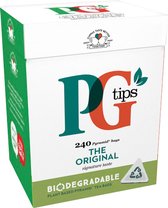 PG Tips - 100% Zwarte Thee - 4 x 240 Zakjes - Extra grote verpakking