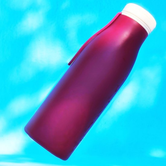 Local Fluff Ecoffee Cup Thermosfles Local Fluff Tall 500 Ml Rvs Roze | bol
