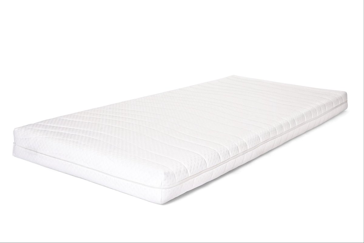 FDM Comfort Plus Matras 80x200 Cm - Dubbelzijdig HR Schuim H3 - 10 Cm Hoog - 7 Comfortzones - Wasbare Tijk