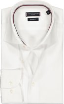 Tommy Hilfiger Core classic shirt - regular fit overhemd twill - wit - Strijkvriendelijk - Boordmaat: 44