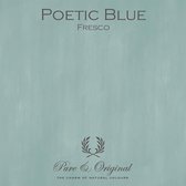 Pure & Original Fresco Kalkverf Poetic Blue 5 L