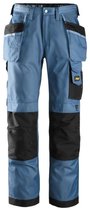 Snickers Workwear Duratwill broek met holsterpockets Ocean Blue maat 144