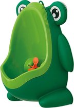 FreeON Urinoir - Toilettrainer - WC Trainer - Plaspotje - Happy Frog - Groen