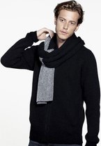 Loop.a Life | YOU AND ME SCARF | Black / Light Grey