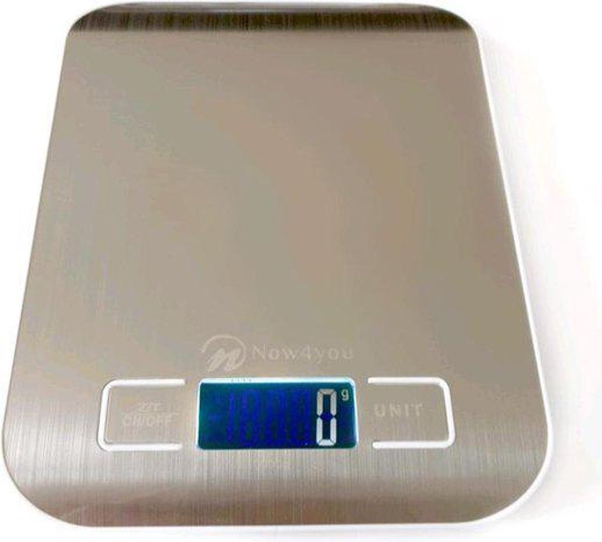 Digitale Precisie Keukenweegschaal RVS - met Tarra Functie - Tot 10 kg - Inclusief Batterijen