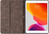 Tablet Hoes geschikt voor iPad Air 2019 10.5 Inch - Book Case Leer Slimline Kofiebruin