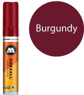 Molotow 327HS Burgundy - donker rode acryl marker - Chisel tip 4-8mm - Kleur Burgundy