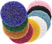 Kralendoos - Rocailles (2 mm / 9 x 50 gram) 'Mix Color'