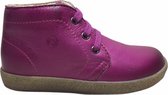 Falcotto effen lederen veter schoenen 1195 fuxia mt 25