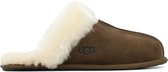 UGG Pantoffels Dames Sloffen / Instappers - Suède - Harde zool - Open hiel - 1106872 - Bruin - Maat 39