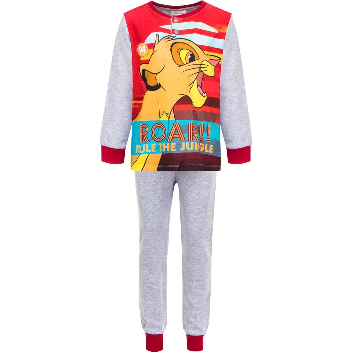 Lion King - pyjama - Grijs - 2/3 jaar