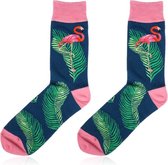 Flamingo sokken unisex onesize