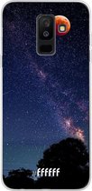 Samsung Galaxy A6 Plus (2018) Hoesje Transparant TPU Case - Full Moon #ffffff