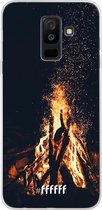 Samsung Galaxy A6 Plus (2018) Hoesje Transparant TPU Case - Bonfire #ffffff