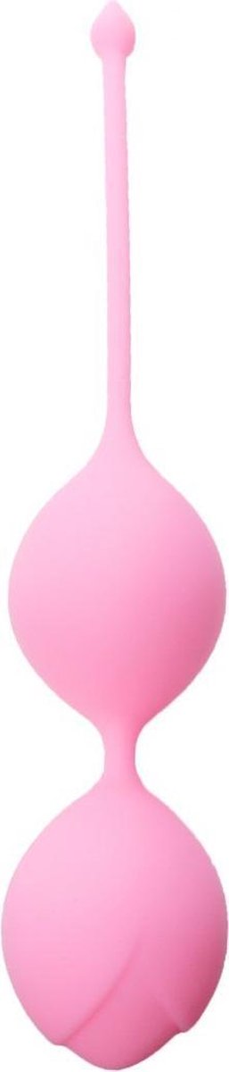 Goedkoopste Vagina Balletjes - Silicone Kegel Balls 36mm 90g Pink - Boss Series