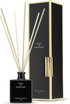 Cereria Mollà 1899 Mikado Geurstokjes  Premium 100ml Basil & Mandarin Ideaal cadeau Lente Zomergeur