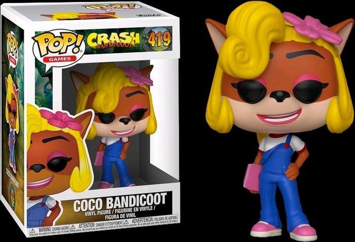 Funko Pop! Games: Crash Bandicoot S2 