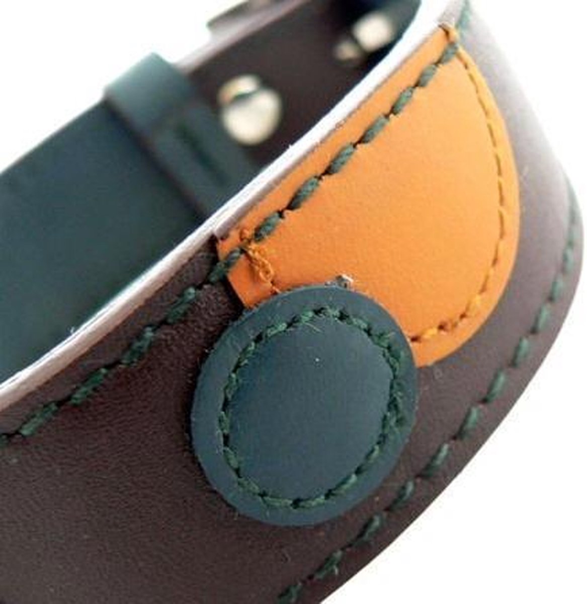 Hondenlijn Monty brown halsmaat: 24-28 cm