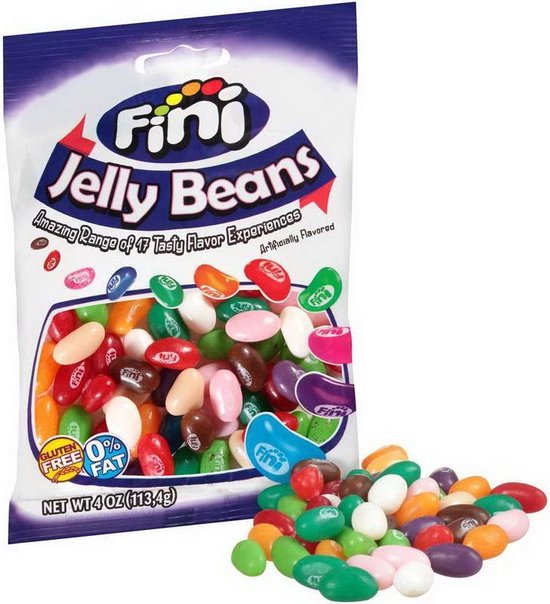 jelly belly, beans fruités, bonbons fini coloré, haricot, fruit