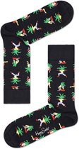 Happy Socks - Yoga Sokken - Sokken Heren - Zwart Multi - Maat 41-46