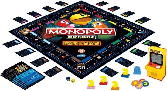 Thumbnail van een extra afbeelding van het spel Monopoly Arcade Pacman |Bordspel |