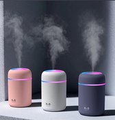 Aroma Diffuser Luchtbevochtiger 300ML Roze - Humidifier - Gezond & Fit