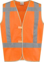 EM Traffic veiligheidsvest High Visibility RWS - Fluor oranje - maat 6XL/7XL