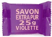 Savon de Marseille, Extra Pur, Compagnie de Provence, 11 perfumes, 25 g - Violette (Violette)