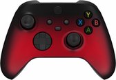 CS Draadloze Controller voor Xbox - Gradient Soft Touch Zwart Rood Custom - Series X & S - Xbox One