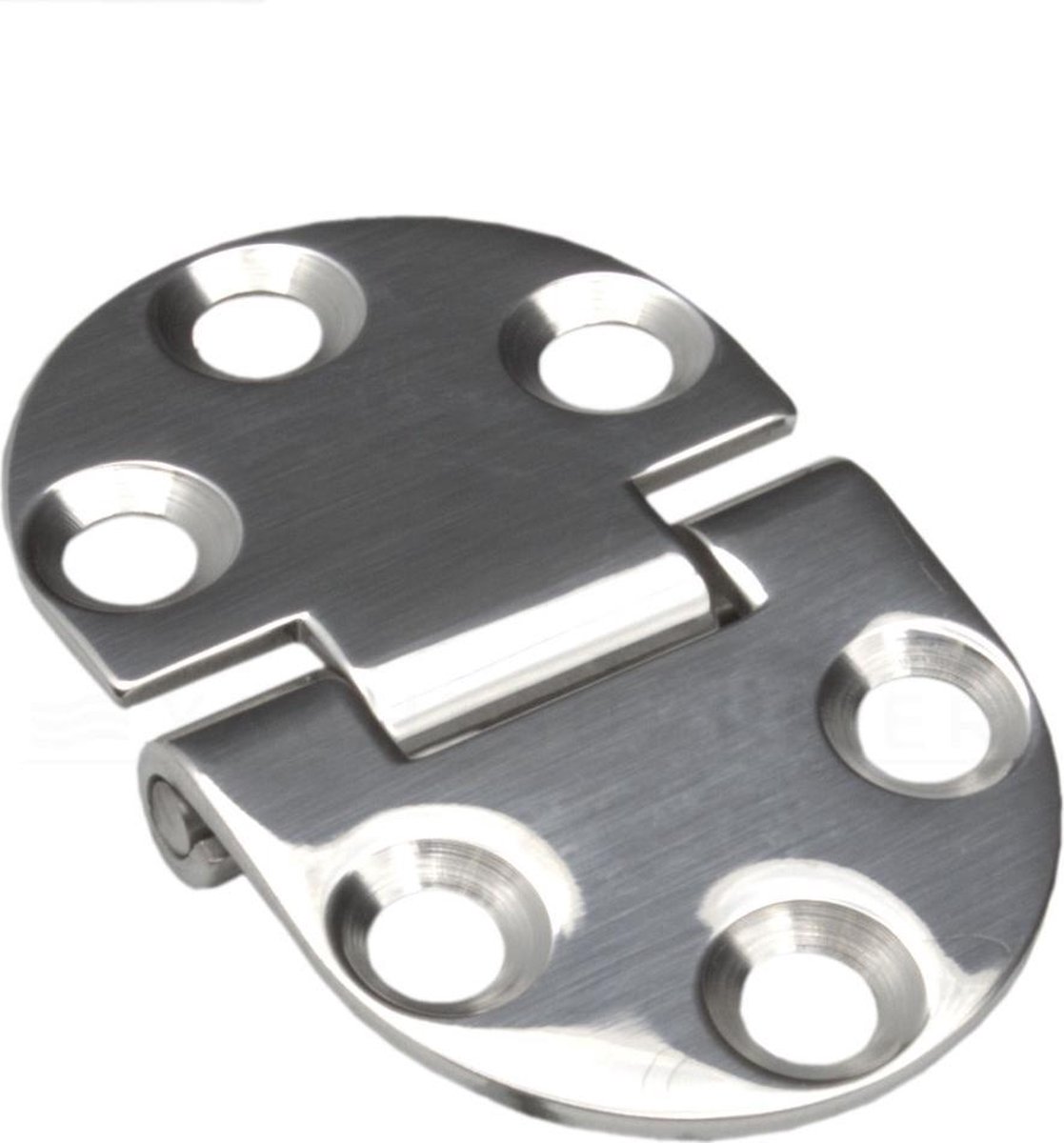 Luikscharnier - 47x30x1,5 - Rvs - Knoop onder