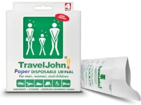 Foto: Sanibag plaszak travel john per 4 st papier