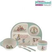 Peter Rabbit Bamboo Christmas Dinner Set 5-delig