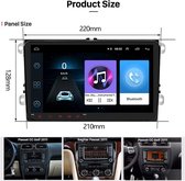 Multimediasysteem Radio Navigatie  Bluetooth YouTube 9 inch Android  rns510  pasvorm  VW - SKODA - SEAT