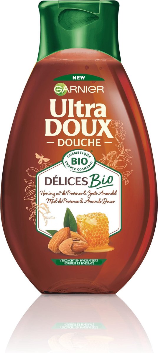 Garnier Ultra Doux Pflegespülung – Mit Reiscreme & Hafermilch, Für Empfindliches Haar, 250 Ml