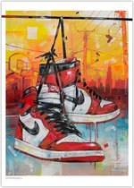 Air Jordan 1 Retro High ‘Chicago’ poster (50x70cm)